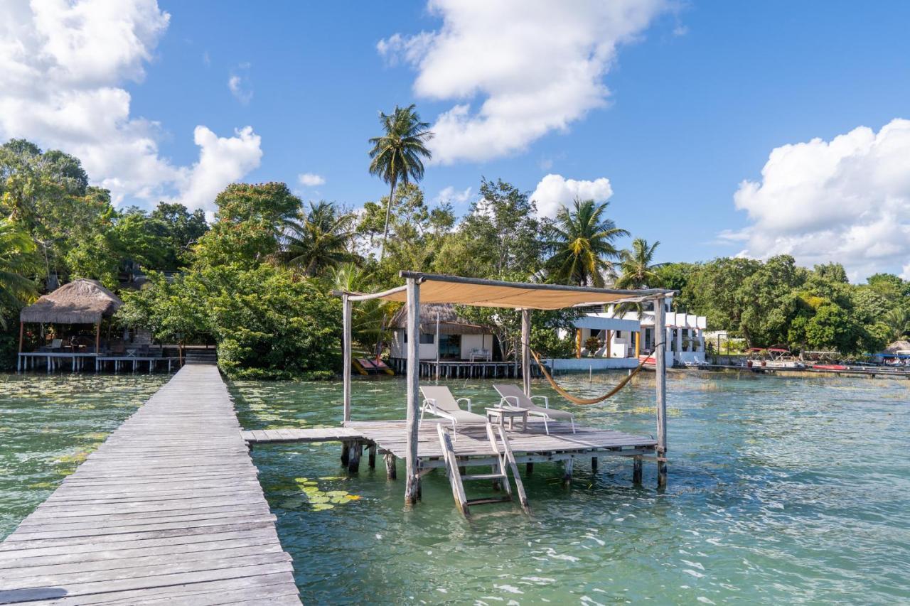Lagoon Front Hut: Daily Cleaning, Bikes & Kayaks! Bacalar Exterior photo
